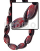 Red Mactan Pearl 30mmx15mm /varying