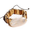 Bamboo Macrame 40mmx35mm Hammershell Oval