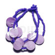 3 Rows Glass Beads W