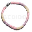 Pastel Colored Combination White Clam