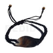 Black Macrame Blacklip Shell Id