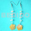 Floating 15mm MOP Scallop White