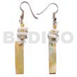 Dangling 35mmx7mm MOP Bar White