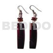 Dangling 40x10mm Black Tab Bar