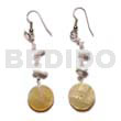 Dangling 20mm Round MOP Beads
