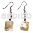 Dangling 25mmx30mm Rectangular Black Lip