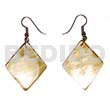 Dangling MOP Diamond 30mmx35mm
