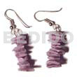 Dangling White Rose Dyed Lilac