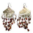 Dangling 35mm Grooved Scallop Blacklip