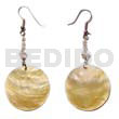 Dangling 25mm MOP Glass Beads//acrylic