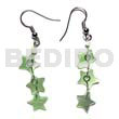 Dangling 10mm Pastel Green Triple