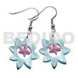 Dangling 40mm Aqua Blue Sun