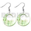 Dangling 35mm Pastel Green Round