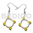 Dangling White Clam / Glass