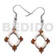 Dangling White Clam / Glass