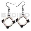 Dangling White Clam / Glass
