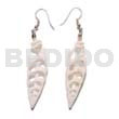 Dangling White Vertagus Shell