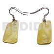 Dangling 30mmx20mm Yellow Hammershell