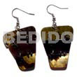 Dangling Blacklip/blacktab/brownlip Tiger Wax Cord