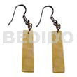 Dangling 45mmx10mm MOP Flat Bars