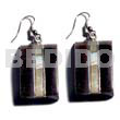 Dangling 33mmx20mm Laminated Blacktab/MOP Cracking