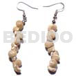 Dangling Round White Bonium Shells