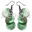 Dangling 3pcs. Round 15mm Mint