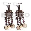 Dangling 10mm Round MOP In