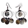 Dangling 12mm Round Blacklip In