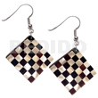 Dangling 25mm Diamond Flat Resin