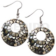 Dangling Flat 35mm Black Round