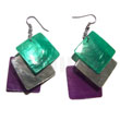 Dangling Triple Square 25mm Laminated