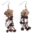 Dangling 15mm Tassled Hammershell Flowers/