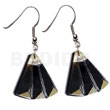 Dangling 35mmx37mm Laminated MOP/blacktab Accordion