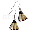 Dangling 35mmx37mm Laminated MOP/blacktab Accordion
