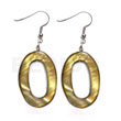 Dangling 30mmx20mm Oval Laminated High