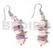 Dangling White Rose Dyed Lilac