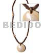 2-3mm Coco Heishe Brown/nassa Alt.