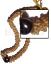 Yellow Mongo Shell Rings Brown