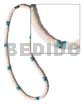 Aqua Blue/white Clam Combination