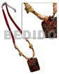 Double Leather Thong Troca &