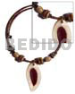 50mm Teardrop Hammershell Skin Pendant