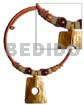 Tan 2-3mm Coco Heishe Wire