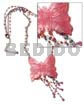 Tassled 50mm Pink Butterfly Hammershell
