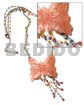Tassled Orange 50mm Butterfly Hammershell