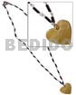 Black Cut Glass Beads In