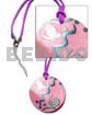 45mm Round Kabibe Pink &