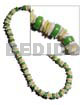 Green 7-8mm Coco Pokalet White