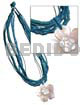 6 Rows-2-3mm Subdued Blue Tones