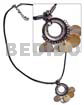 Dangling 5pcs. 15mm Round MOP